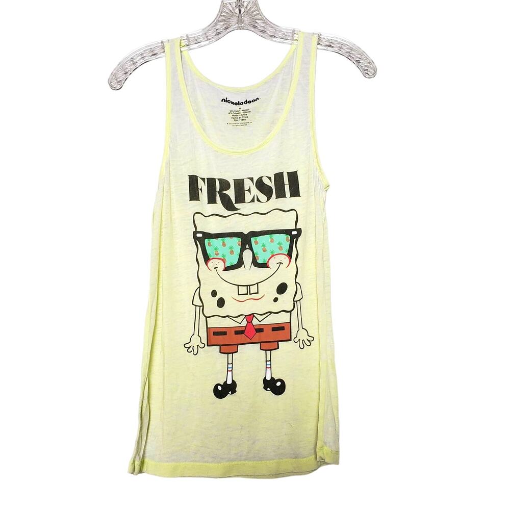 Burnout Spongebob Tank - S